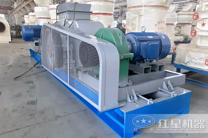 对辊破碎机能耗低，运行成本低